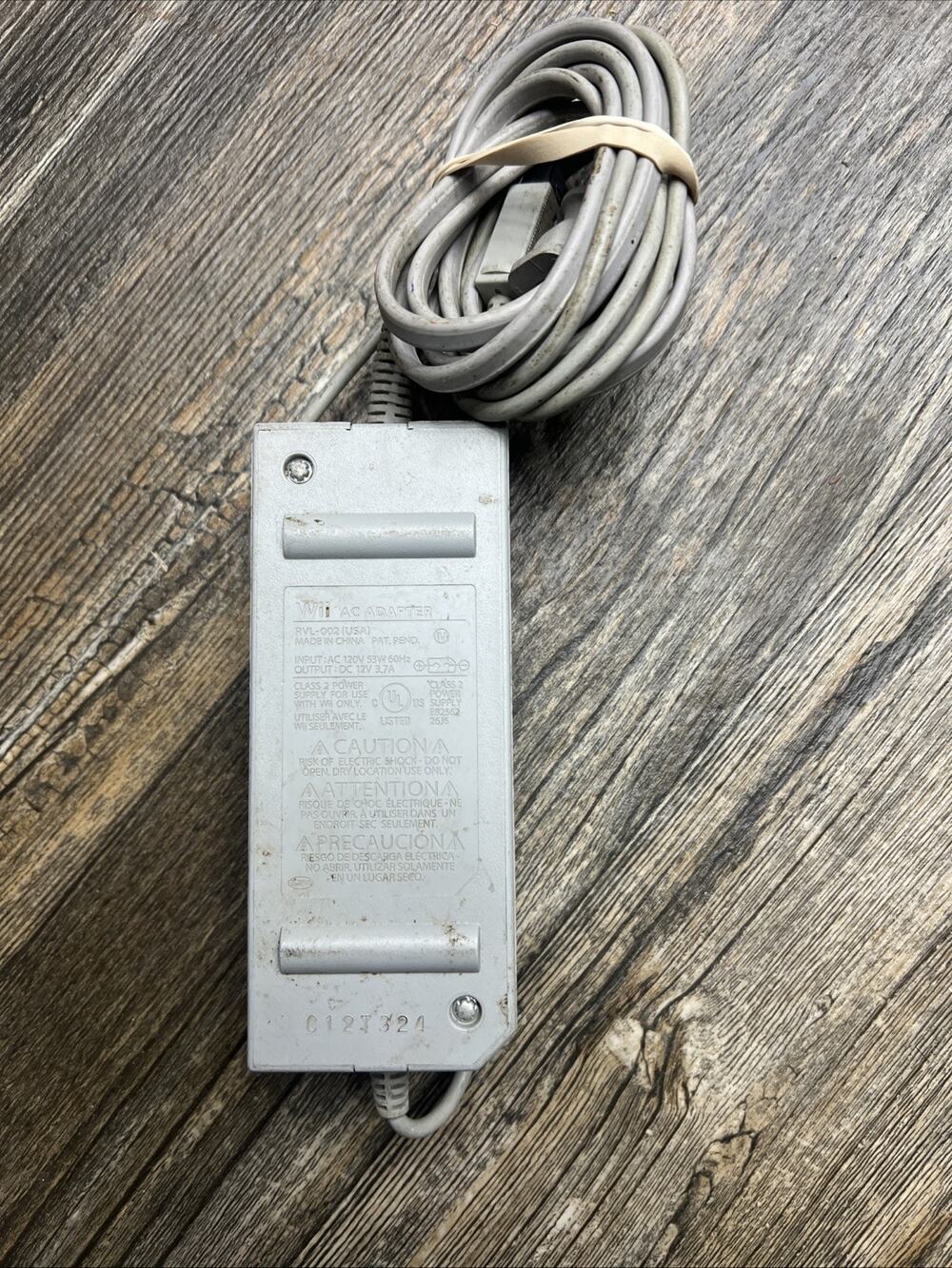 Nintendo RVL-002 AC Power Adapter for Nintendo Wii Console Official - Picture 1 of 4